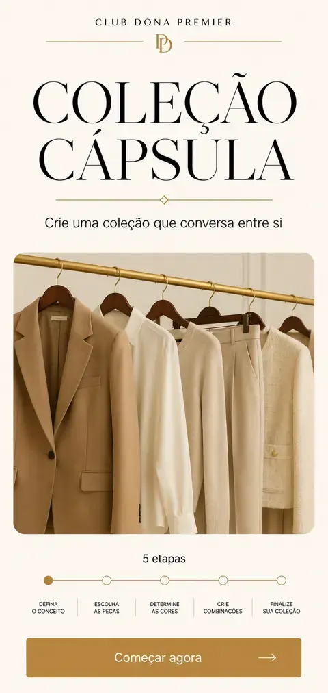 Tela de Coleções Cápsulas