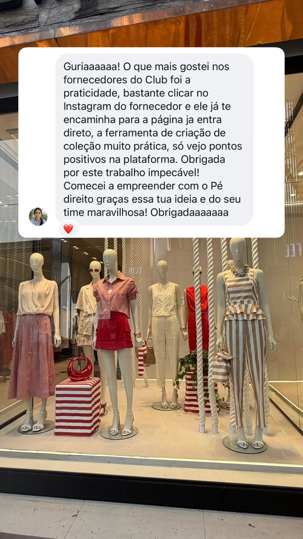 Feedback real de cliente do Club Dona Premier 1