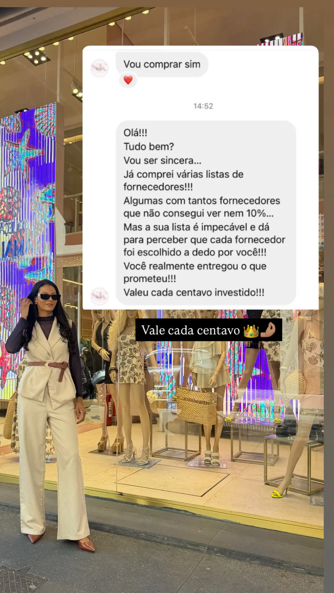 Feedback real de cliente do Club Dona Premier 5